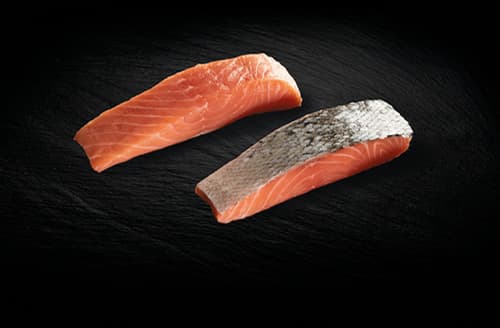 Il salmone fresco