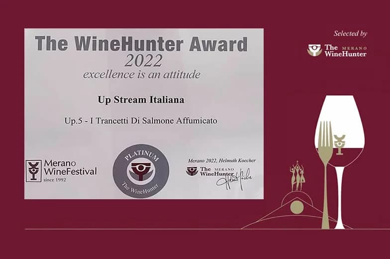 Il salmone Upstream premiato al Merano WineFestival