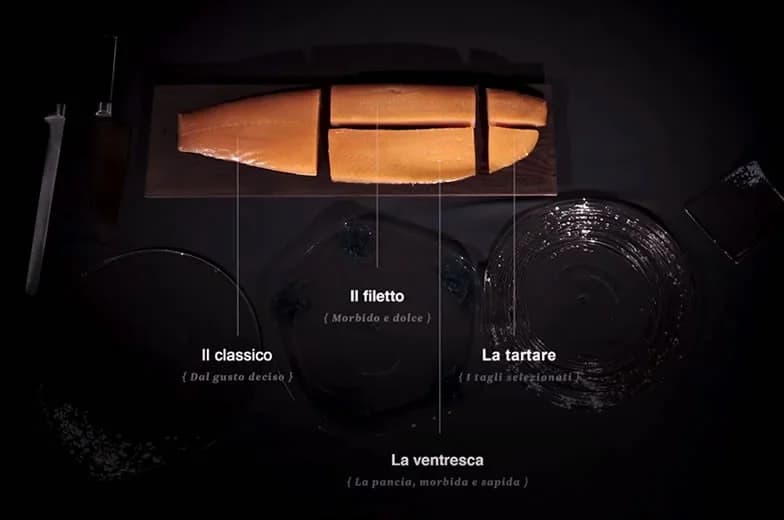 Degustazione Upstream: come servire e mangiare il salmone affumicato