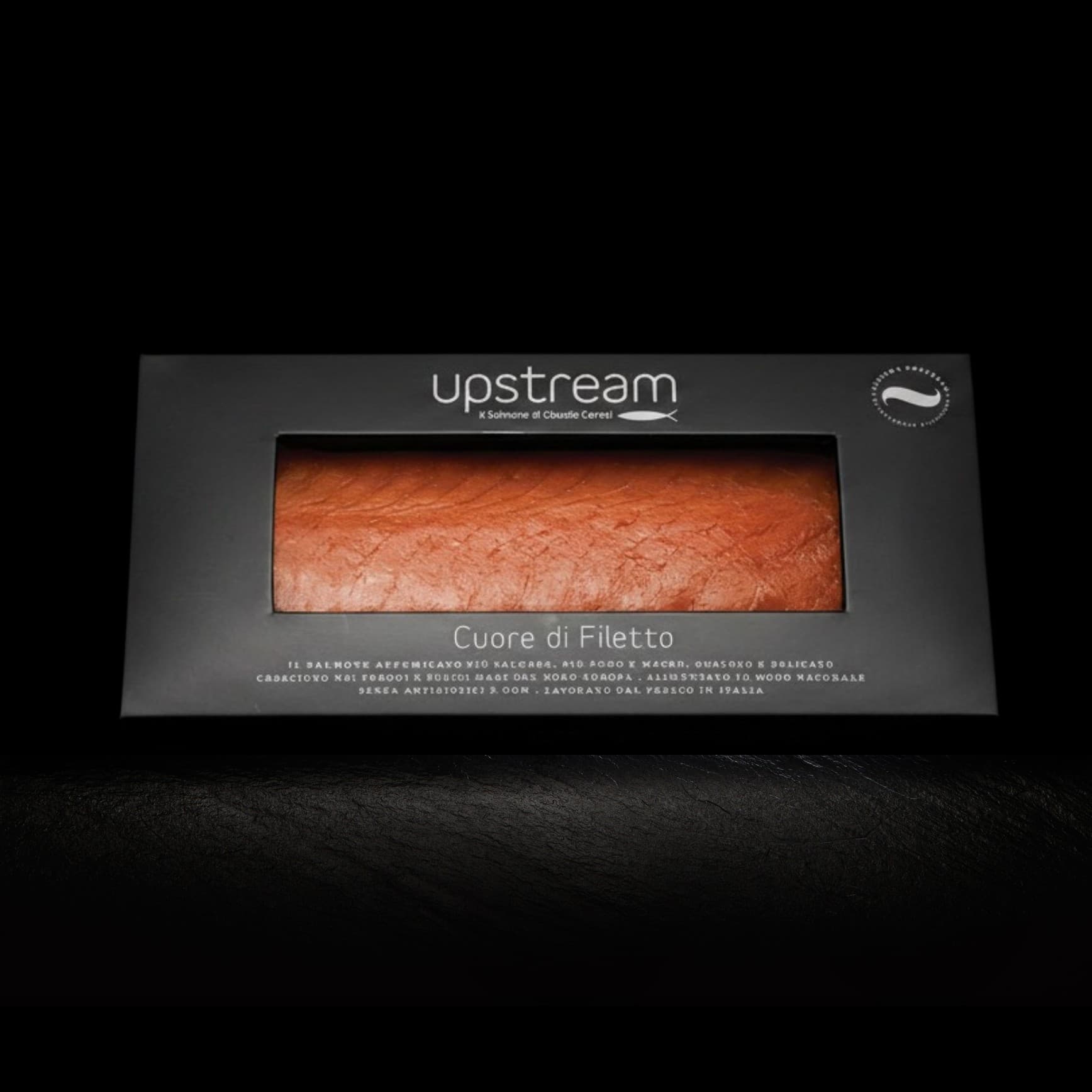 Cuore di filetto di salmone affumicato 250 g